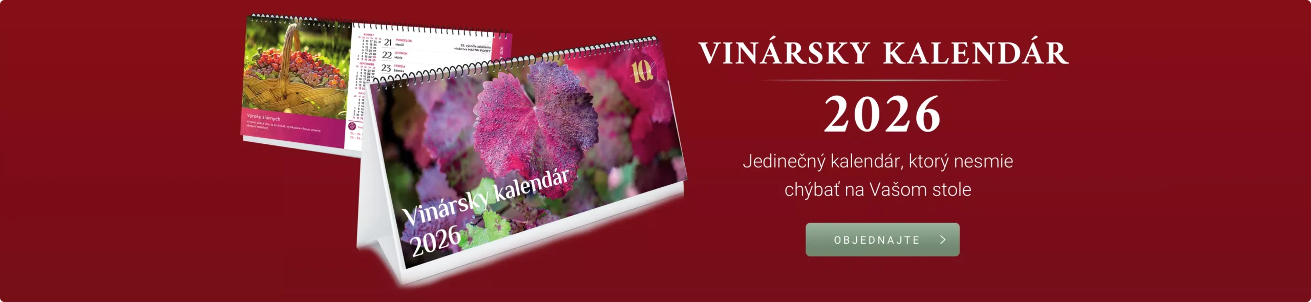 Vinársky kalendár 2026