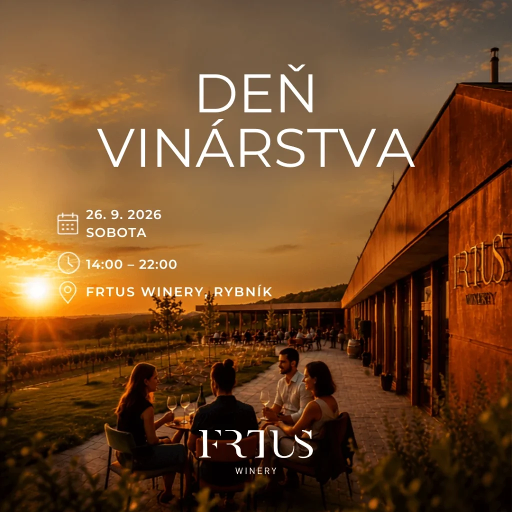 Deň vinárstva Frtus Winery - ochutnávka vín priamo u vinára